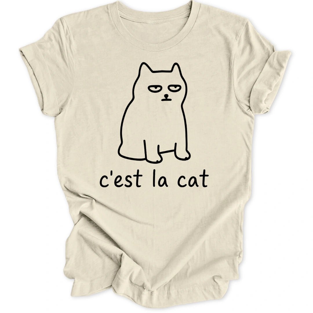 C'est la cat Unisex T-Shirt - Wild Spirit