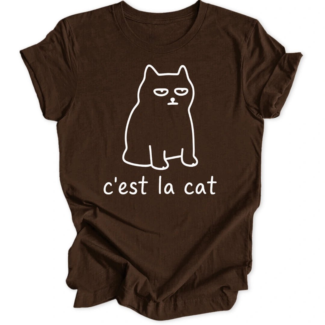 C'est la cat Unisex T-Shirt - Wild Spirit
