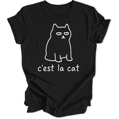 C'est la cat Unisex T-Shirt - Wild Spirit
