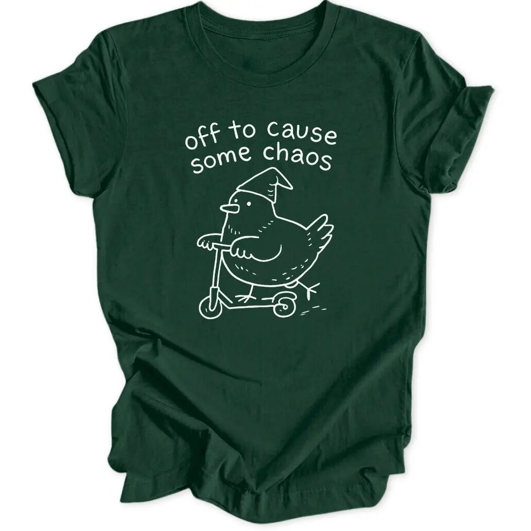 Chaos Pigeon Unisex T-Shirt - Wild Spirit