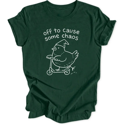 Chaos Pigeon Unisex T-Shirt - Wild Spirit