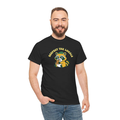 Chubby Raccoon Unisex T-Shirt - Wild Spirit