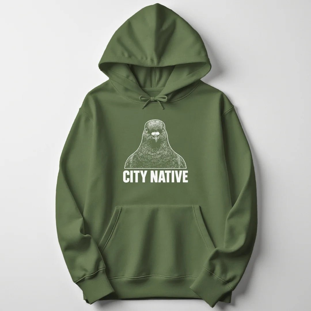City Native Pigeon Unisex Hoodie - Wild Spirit