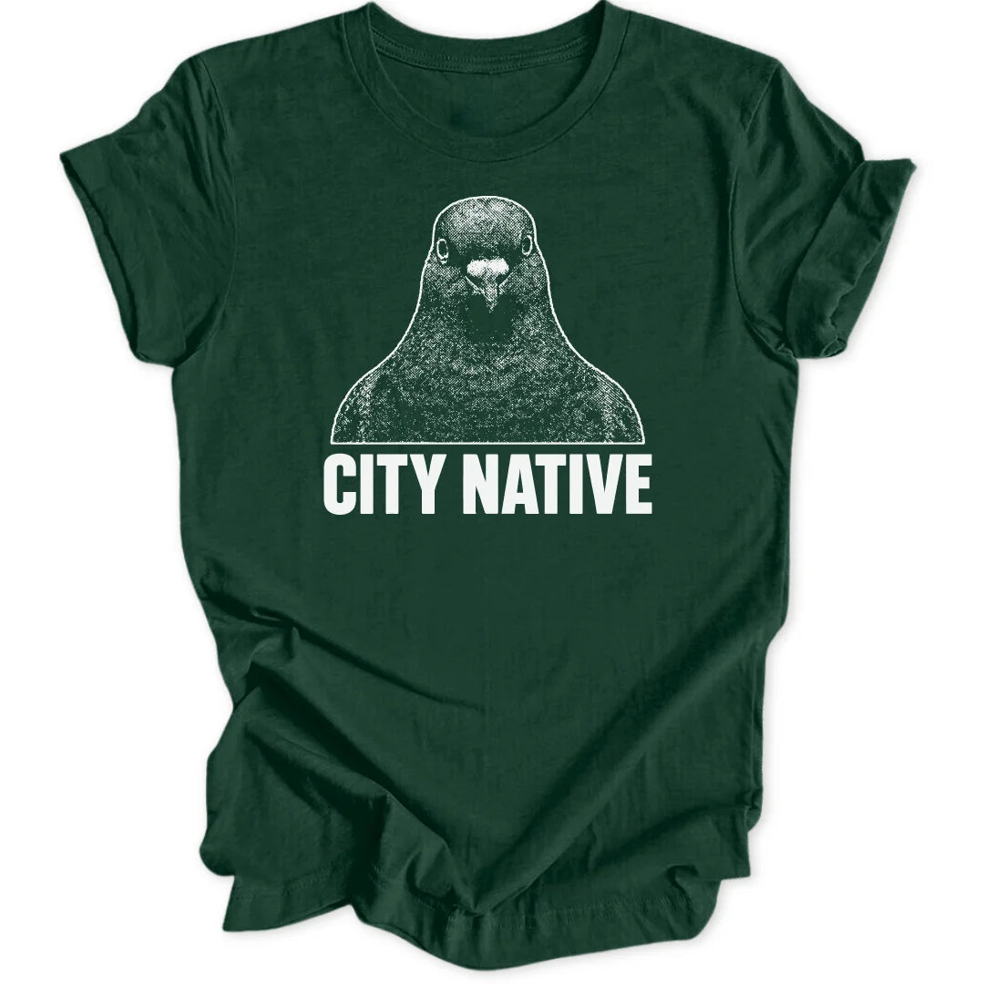 City Native Pigeon Unisex T-Shirt - Wild Spirit