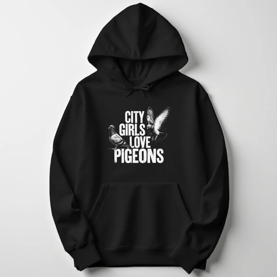 City Pigeons Unisex Hoodie - Wild Spirit