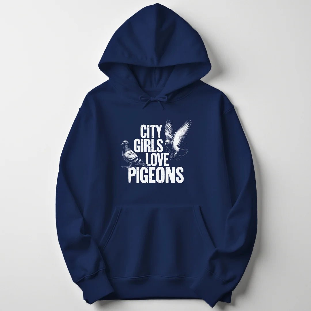 City Pigeons Unisex Hoodie - Wild Spirit