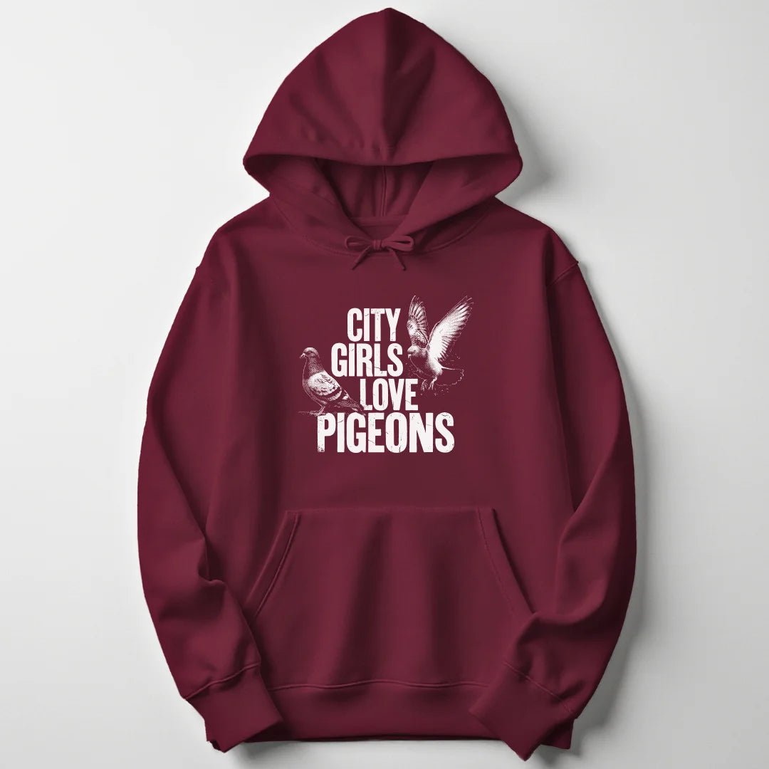 City Pigeons Unisex Hoodie - Wild Spirit