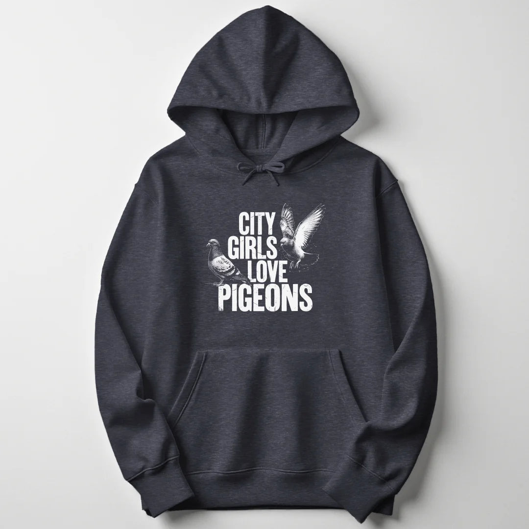 City Pigeons Unisex Hoodie - Wild Spirit