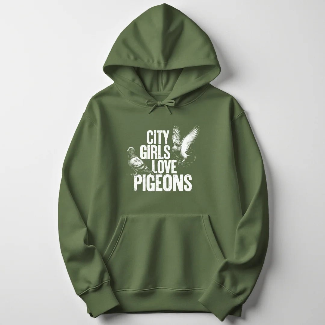City Pigeons Unisex Hoodie - Wild Spirit