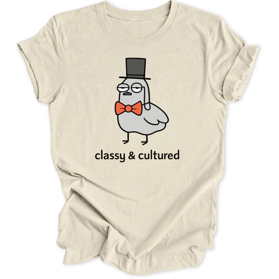 Classy Pigeon Unisex T-Shirt - Wild Spirit