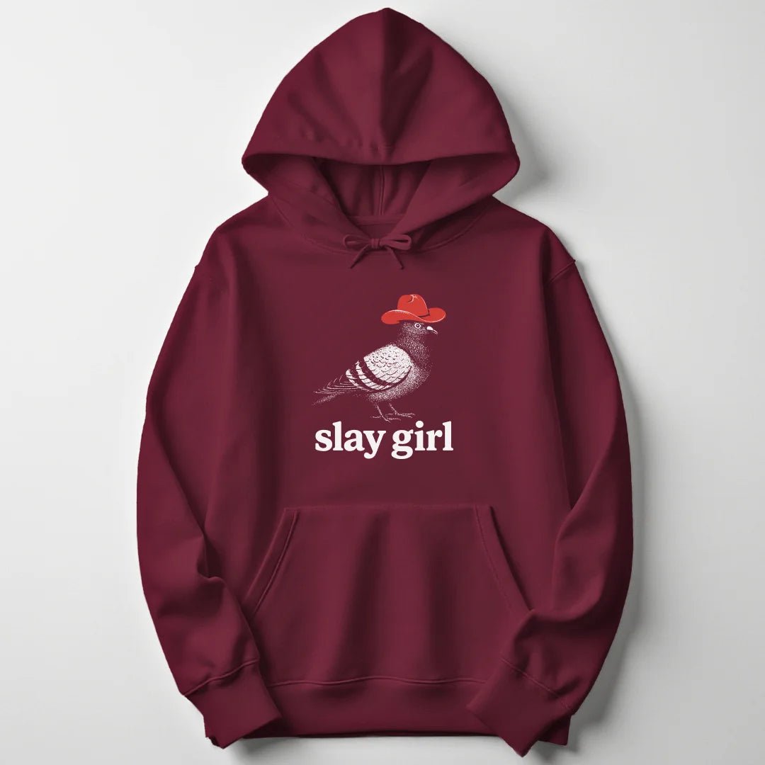 Cowgirl Pigeon Unisex Hoodie - Wild Spirit