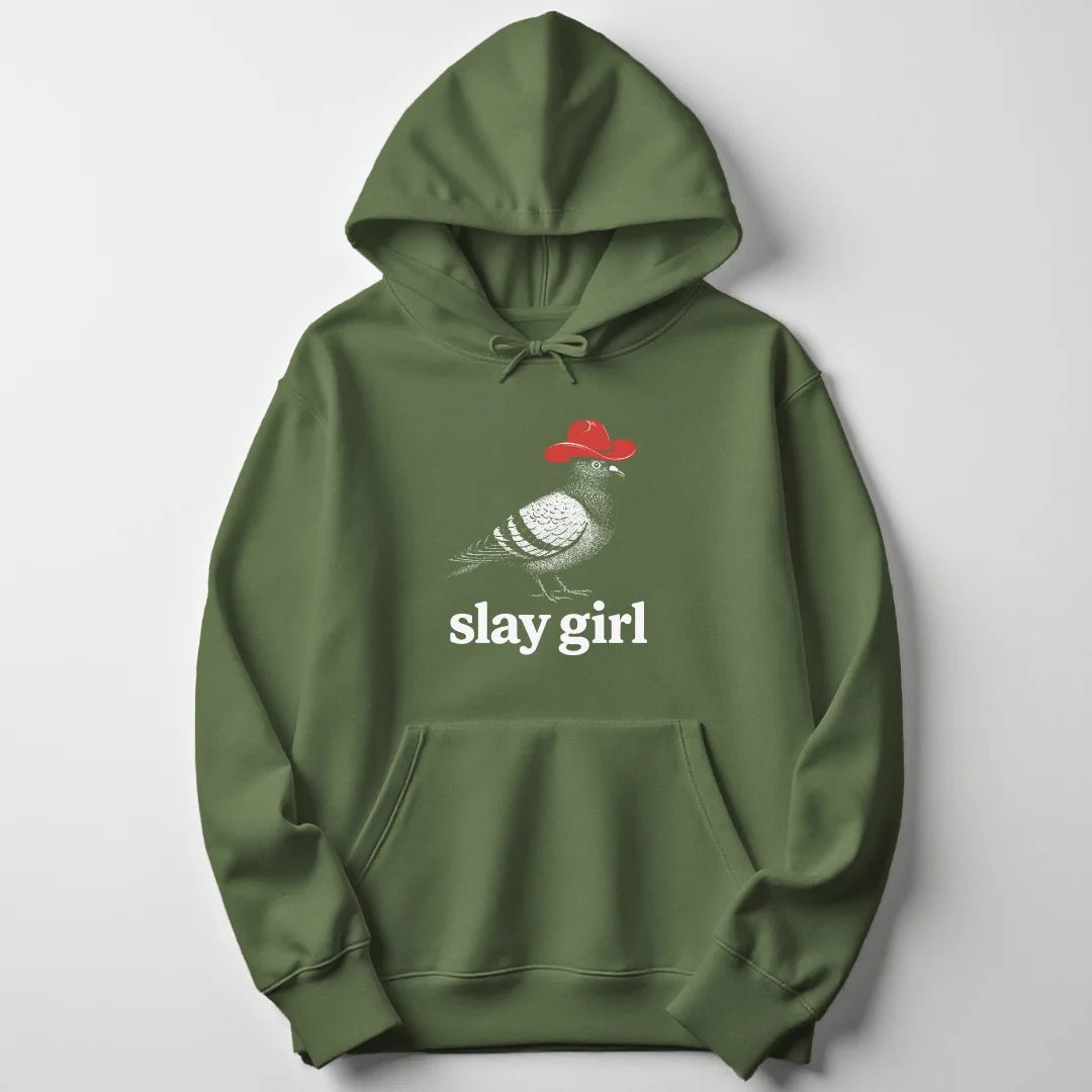 Cowgirl Pigeon Unisex Hoodie - Wild Spirit