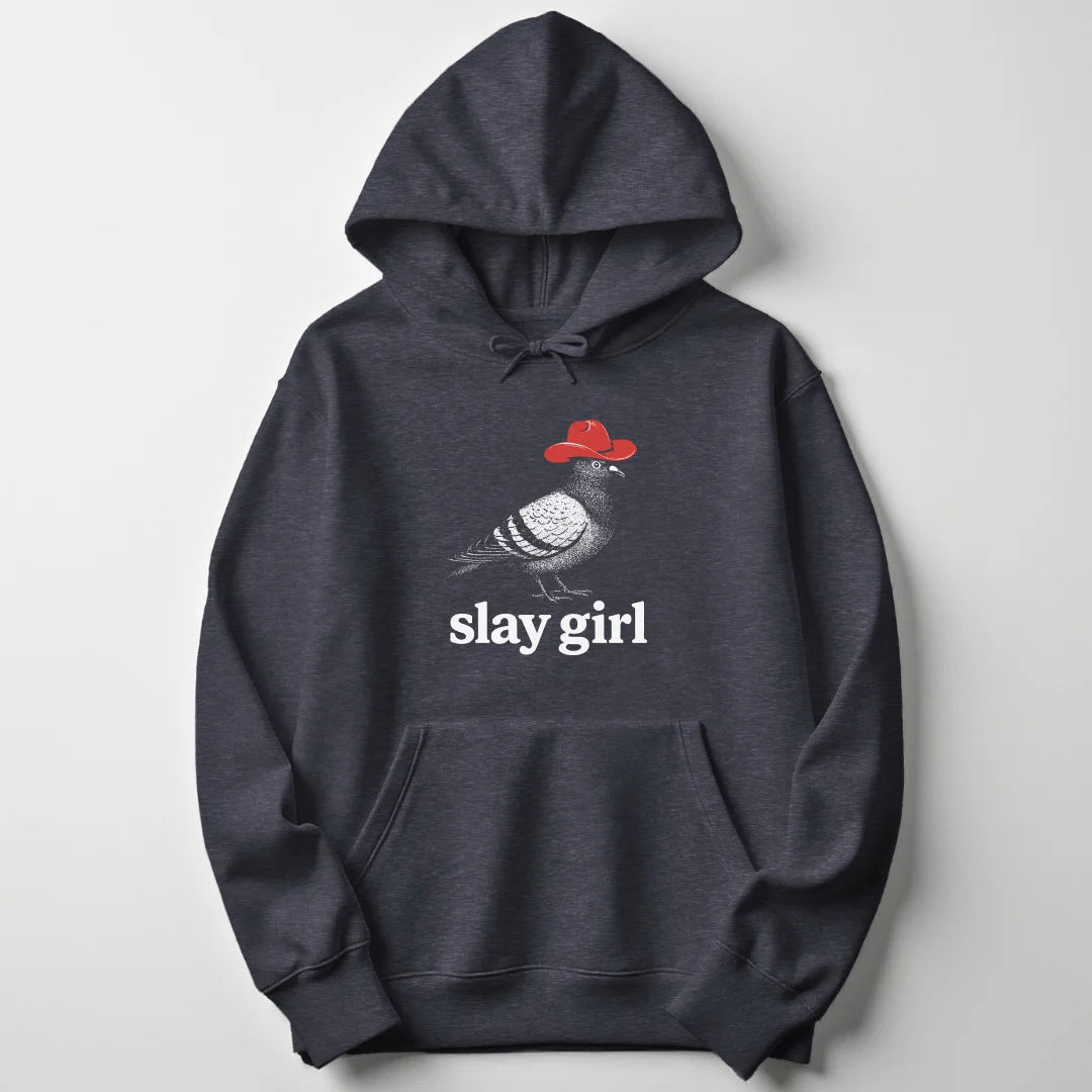 Cowgirl Pigeon Unisex Hoodie - Wild Spirit