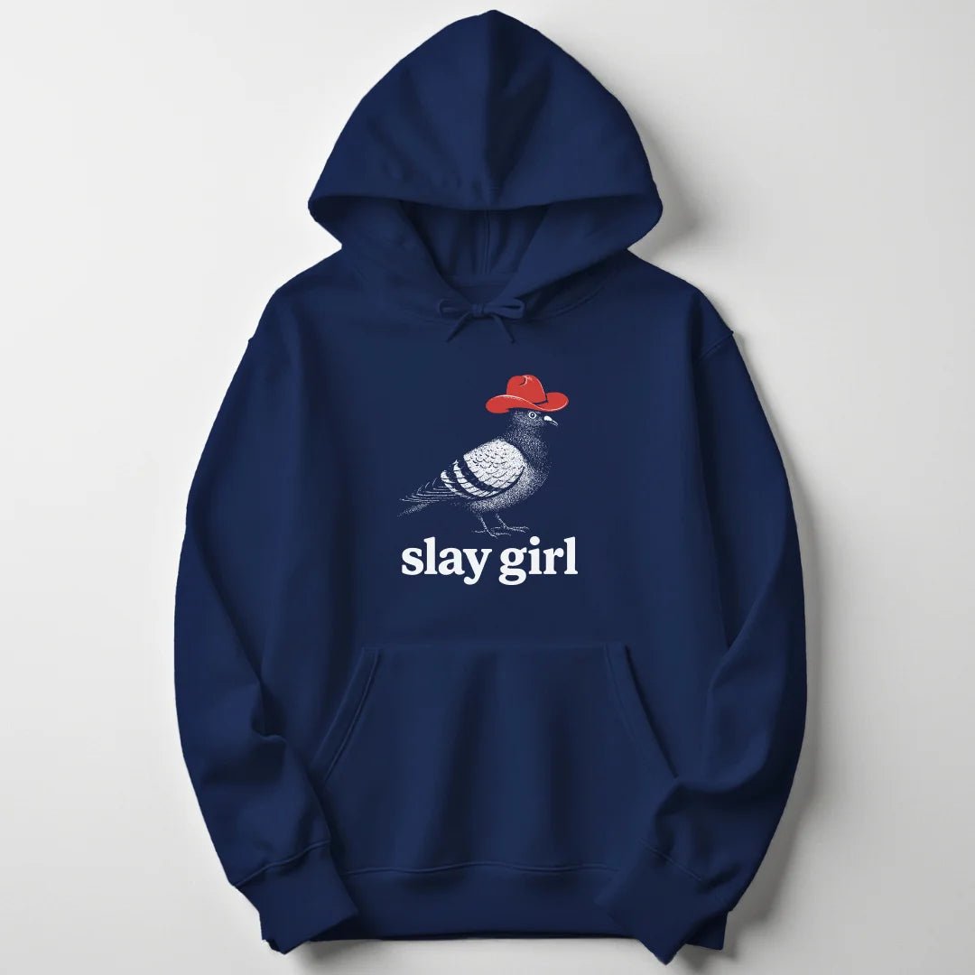 Cowgirl Pigeon Unisex Hoodie - Wild Spirit