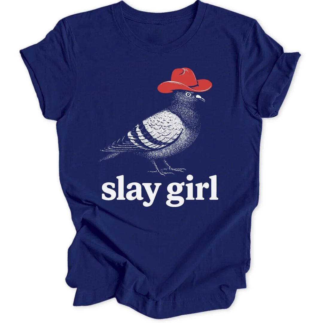 Cowgirl Pigeon Unisex T-Shirt - Wild Spirit