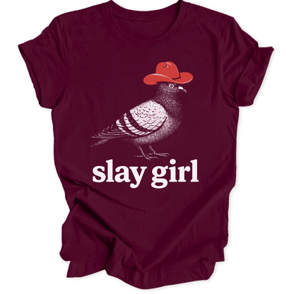 Cowgirl Pigeon Unisex T-Shirt - Wild Spirit
