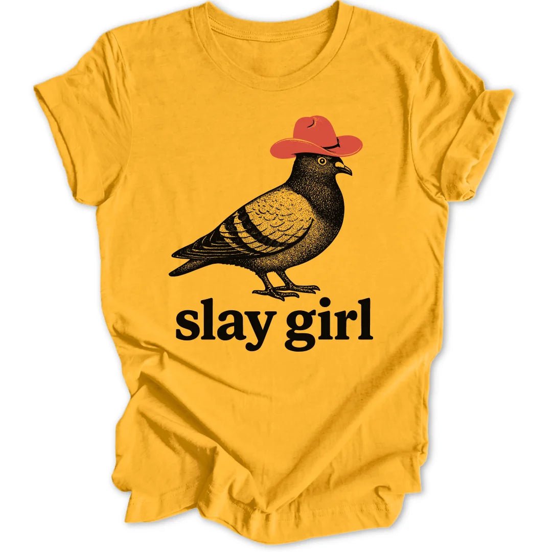 Cowgirl Pigeon Unisex T-Shirt - Wild Spirit