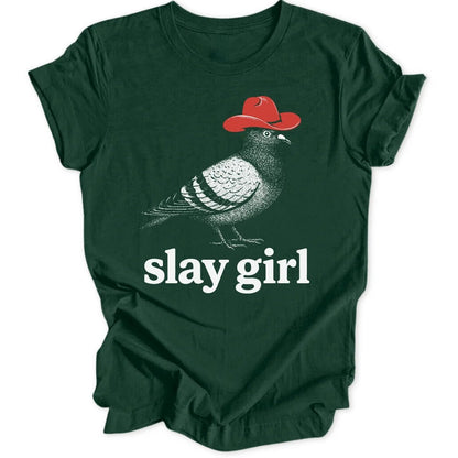 Cowgirl Pigeon Unisex T-Shirt - Wild Spirit