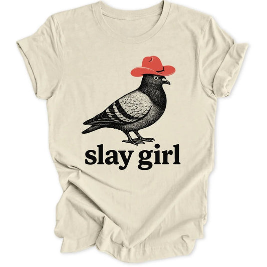 Cowgirl Pigeon Unisex T-Shirt - Wild Spirit
