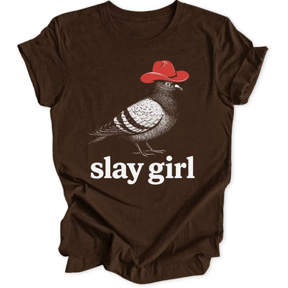 Cowgirl Pigeon Unisex T-Shirt - Wild Spirit