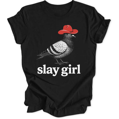 Cowgirl Pigeon Unisex T-Shirt - Wild Spirit