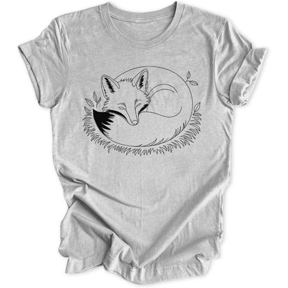 Cozy Fuchs Unisex T-Shirt T-Shirt Sport Grey / S