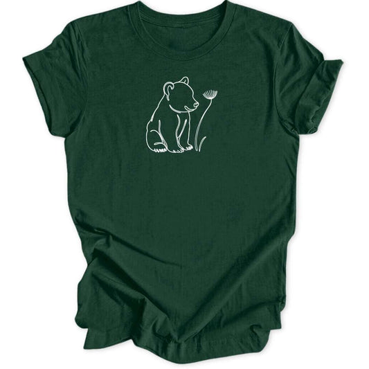 Dandelion Bear Unisex T-Shirt - Wild Spirit