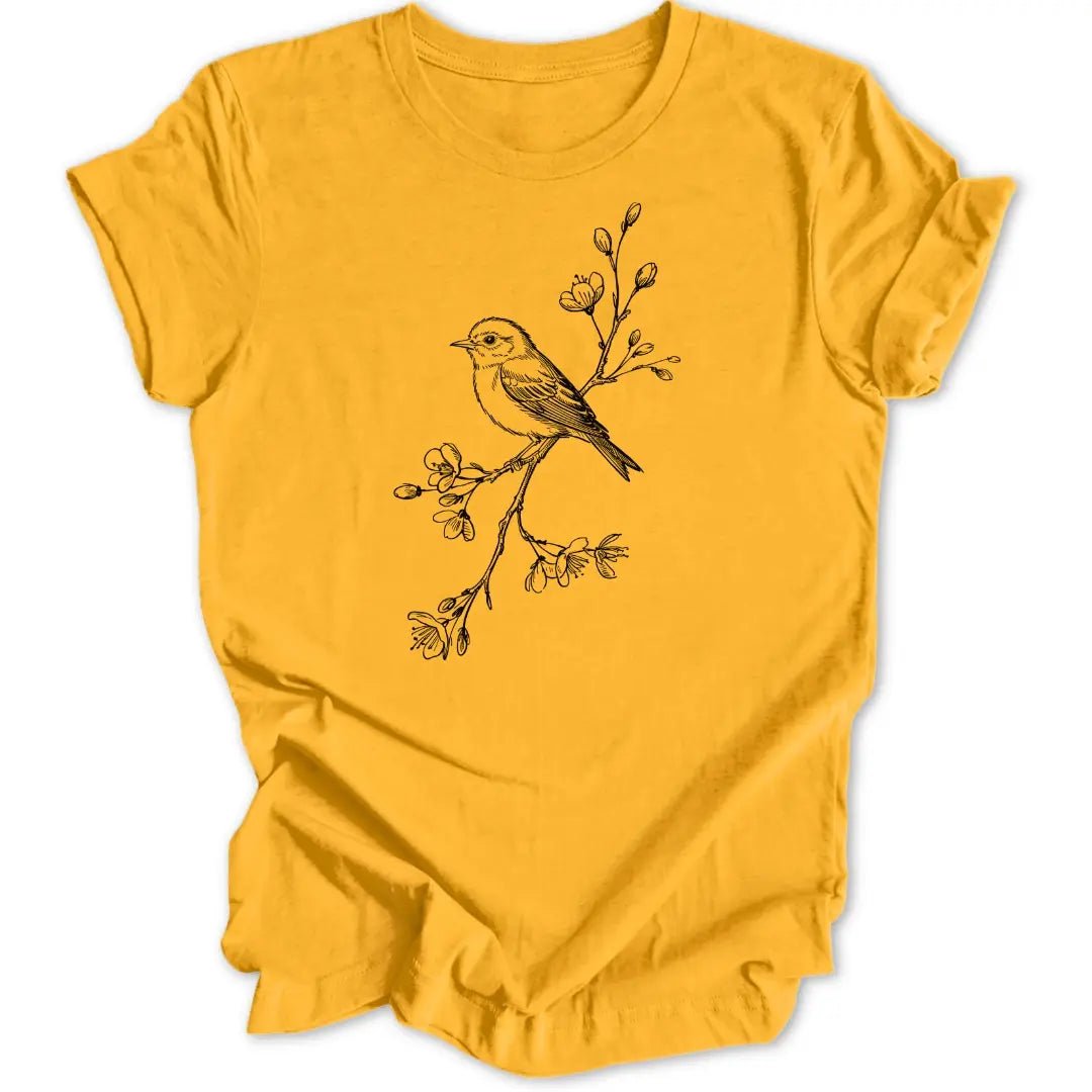 Delicate Bird Unisex T-Shirt - Wild Spirit