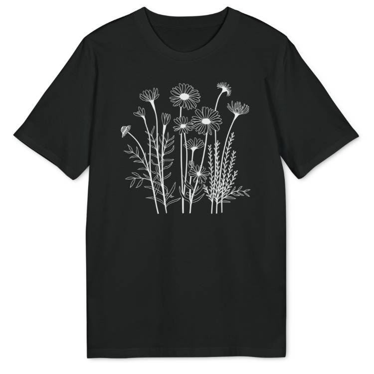 Delicate Flowers Bio T-Shirt - Wild Spirit
