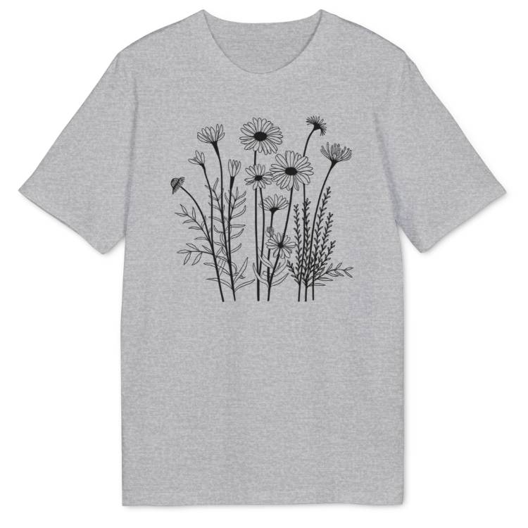 Delicate Flowers Bio T-Shirt - Wild Spirit