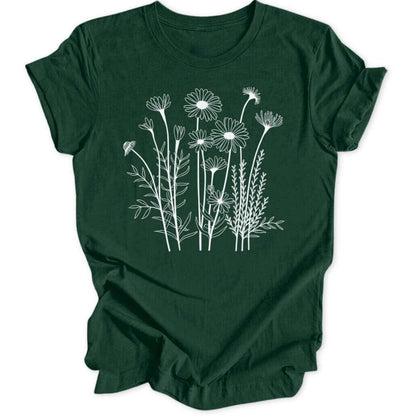Delicate Flowers Unisex T-Shirt - Wild Spirit