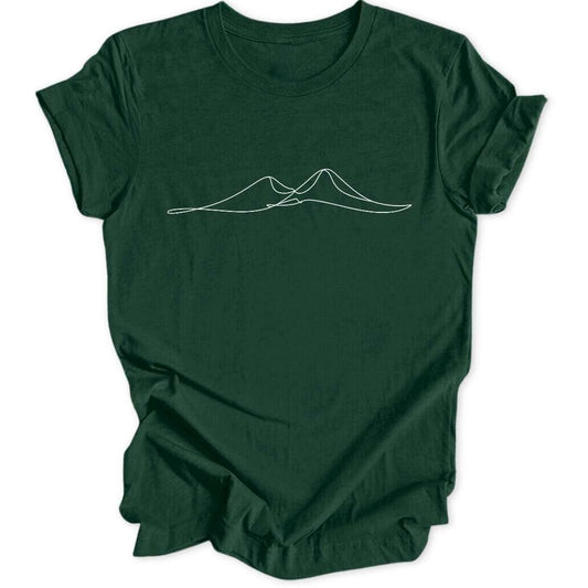 Delicate Mountain Unisex T-Shirt - Wild Spirit