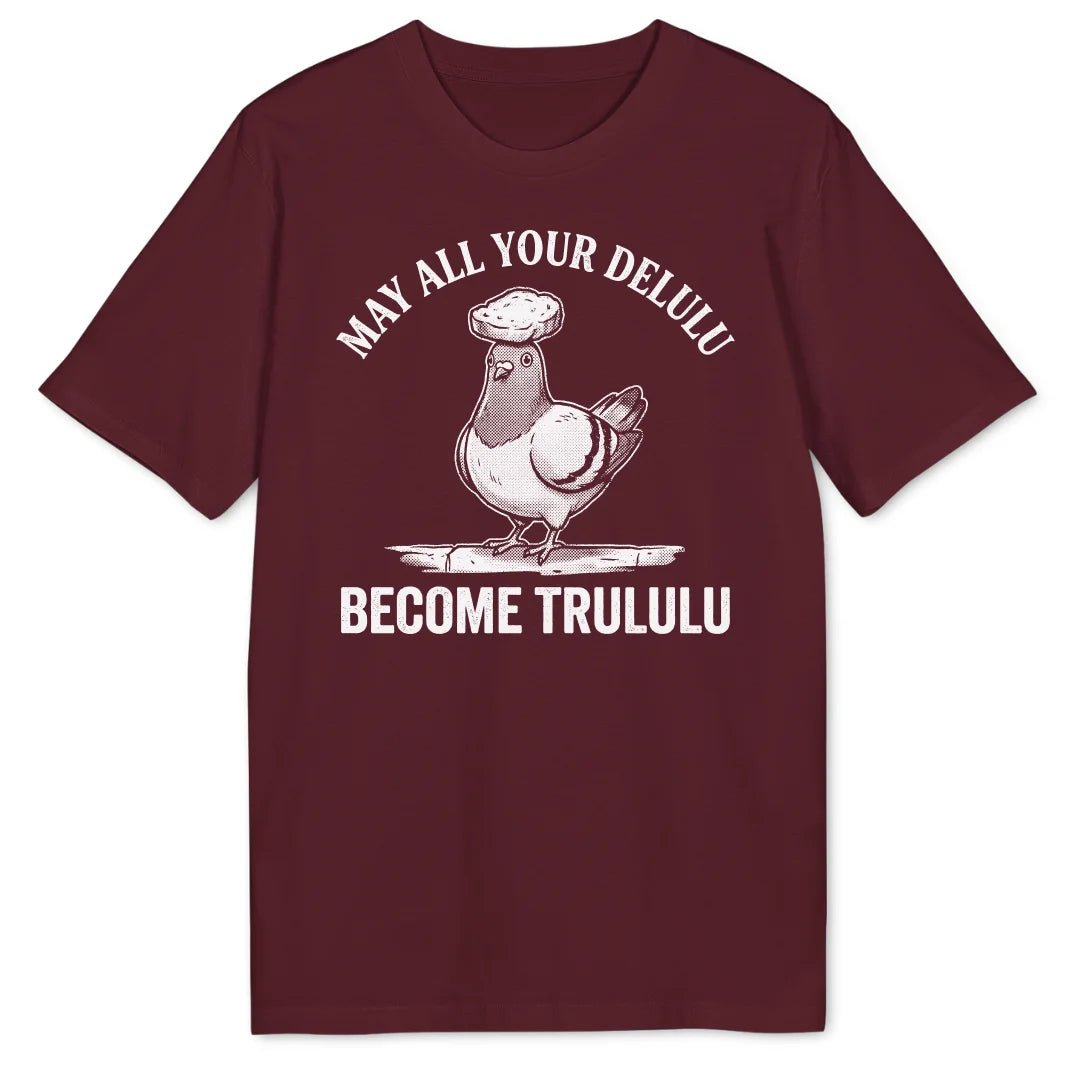 Delulu Pigeon Bio T-Shirt - Wild Spirit