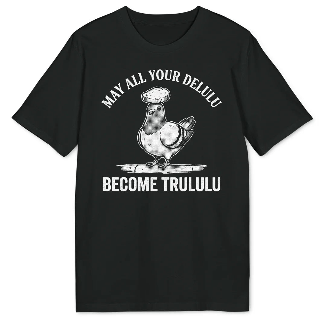 Delulu Pigeon Bio T-Shirt - Wild Spirit