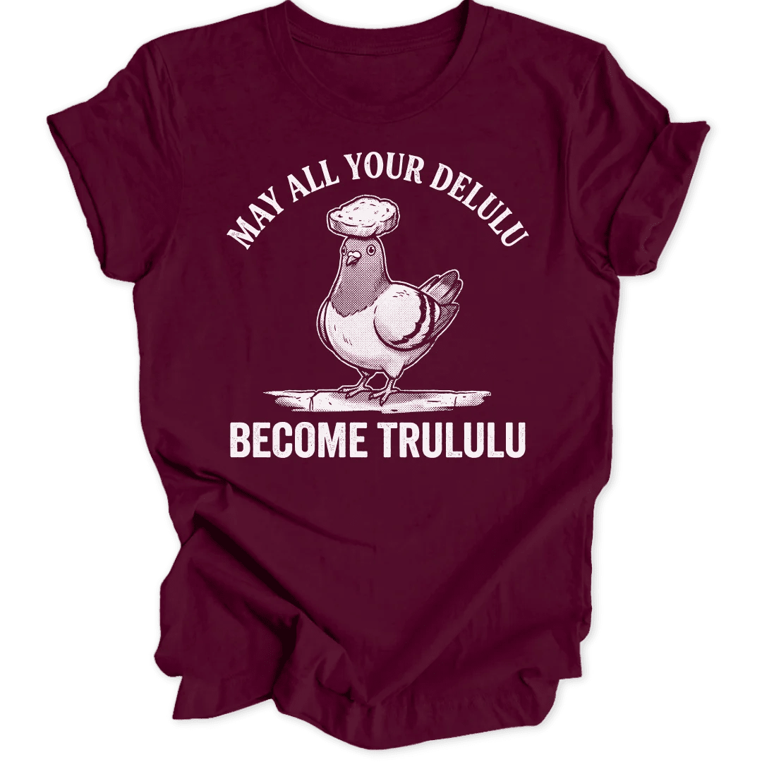 Delulu Pigeon Unisex T-Shirt - Wild Spirit