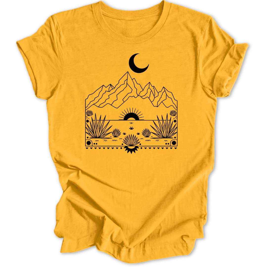 Desert Moon Unisex T-Shirt - Wild Spirit