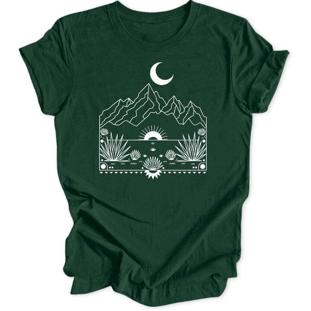 Desert Moon Unisex T-Shirt - Wild Spirit