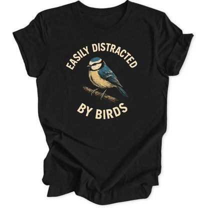 Distracted Blue Bird Unisex T-Shirt - Wild Spirit