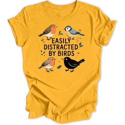 Distracted By Birds Unisex T-Shirt - Wild Spirit