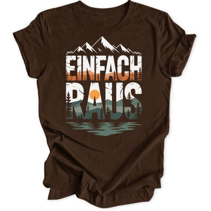 Einfach Raus Retro Unisex T-Shirt - Wild Spirit