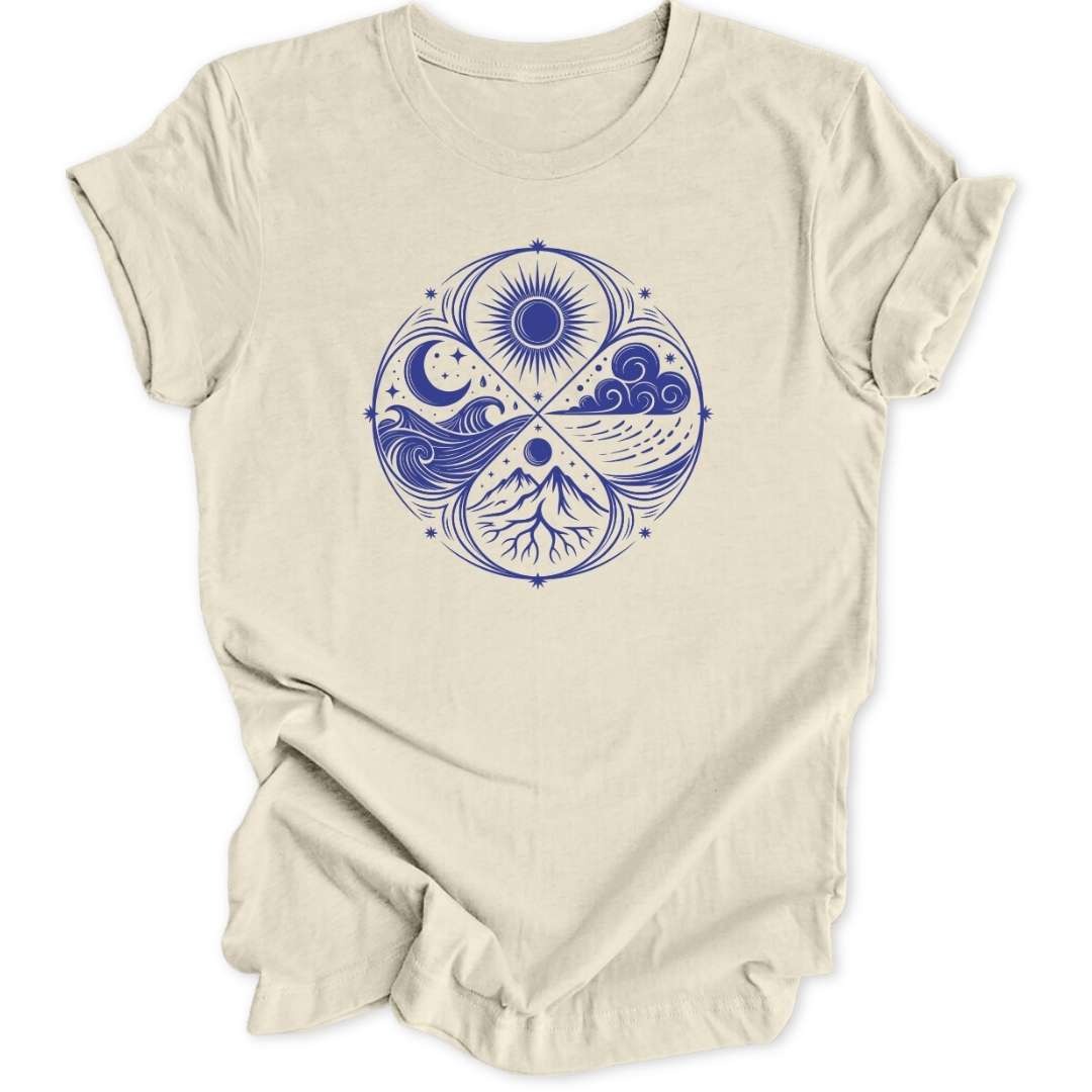 Elements Mandala Unisex T-Shirt - Wild Spirit