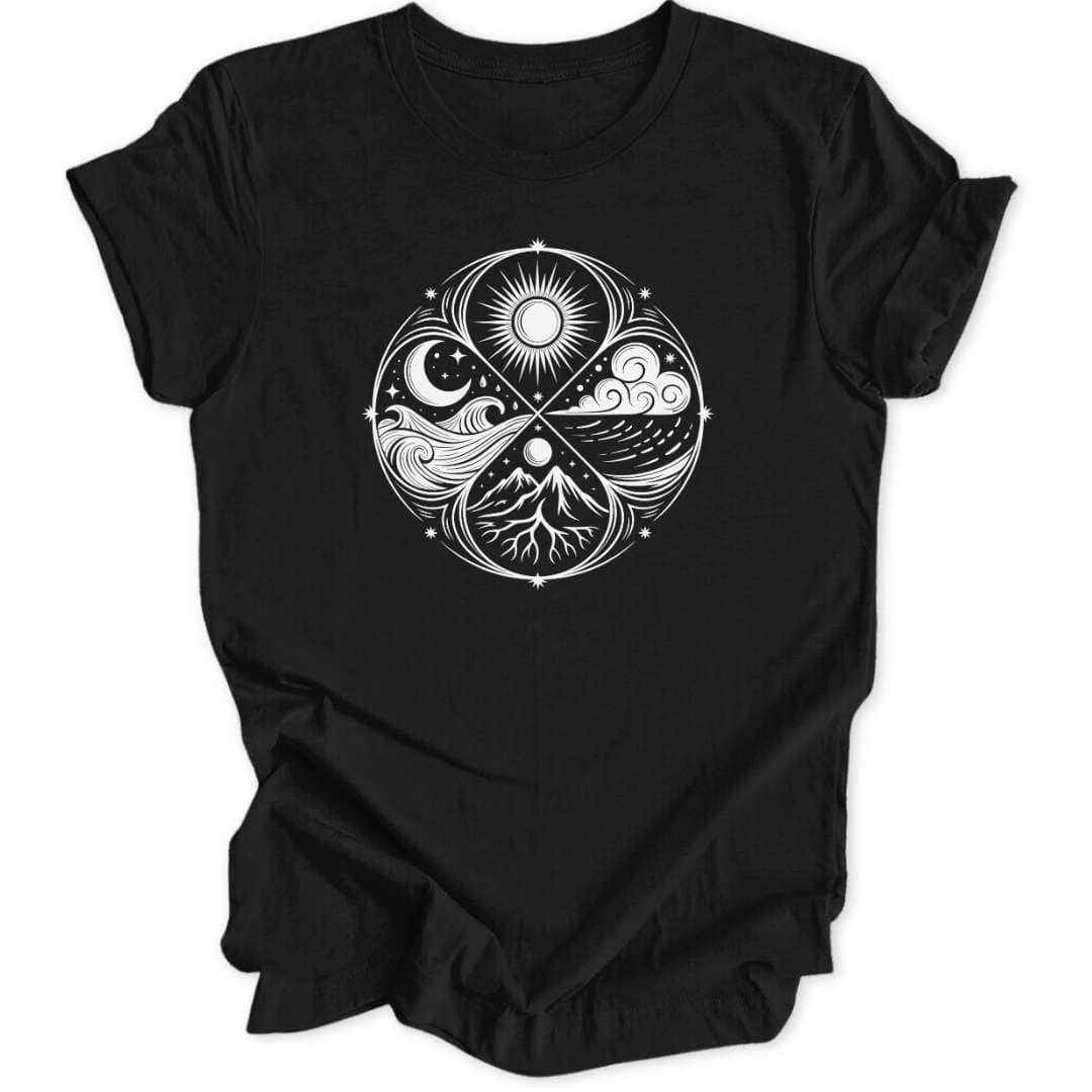 Elements Mandala Unisex T-Shirt - Wild Spirit