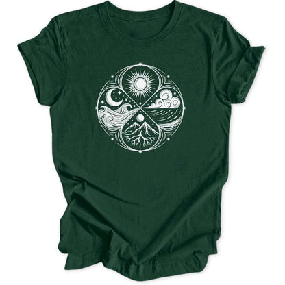 Elements Mandala Unisex T-Shirt - Wild Spirit
