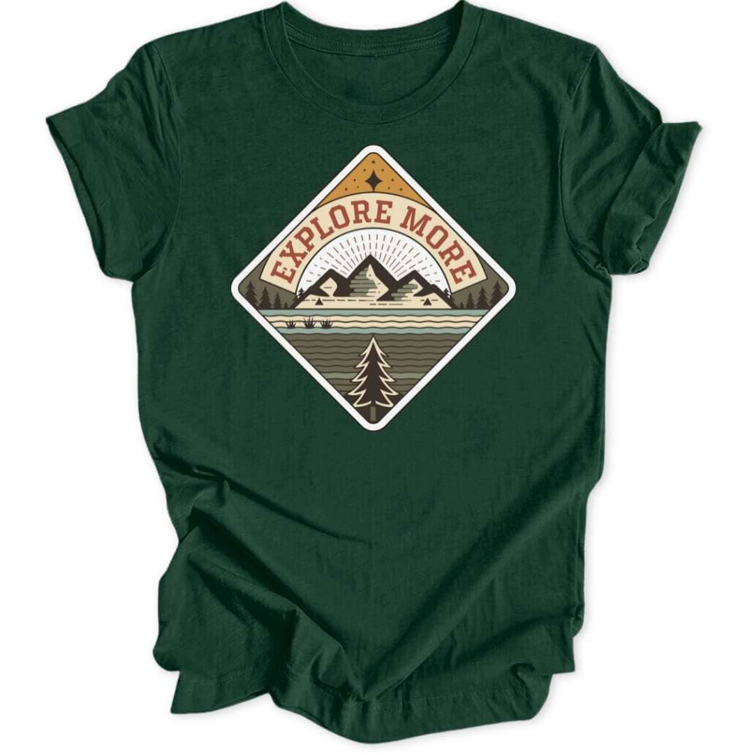 Explore More Stamp Unisex T-Shirt - Wild Spirit