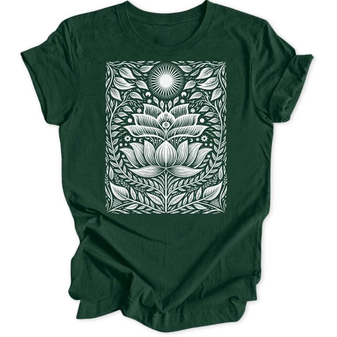 Eye of Gaia T-Shirt T-Shirt Waldgrün / S