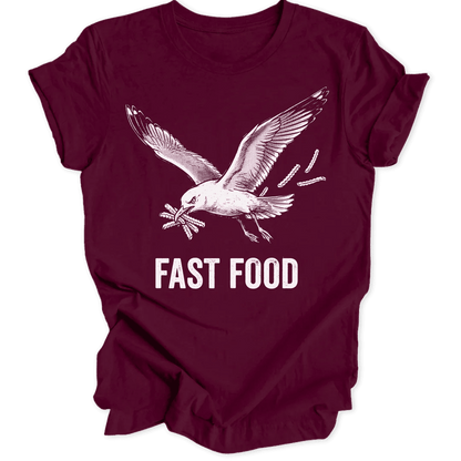 Fast Food Seagull Unisex T-Shirt - Wild Spirit