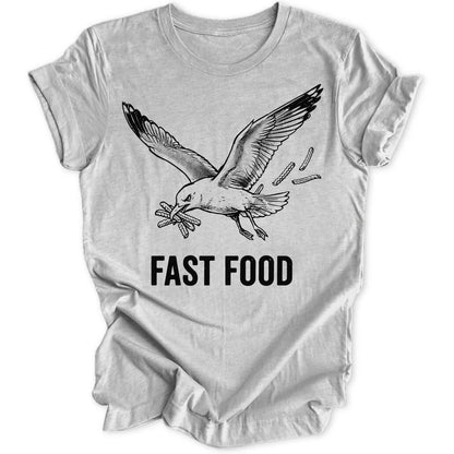 Fast Food Seagull Unisex T-Shirt - Wild Spirit