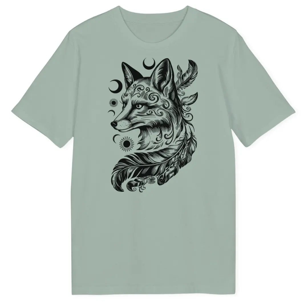Feather Fox Bio T-Shirt - Wild Spirit