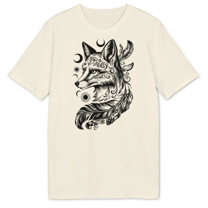 Feather Fox Bio T-Shirt - Wild Spirit