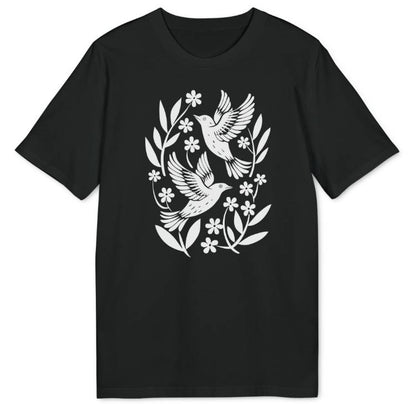 Floral Birds Bio T-Shirt - Wild Spirit